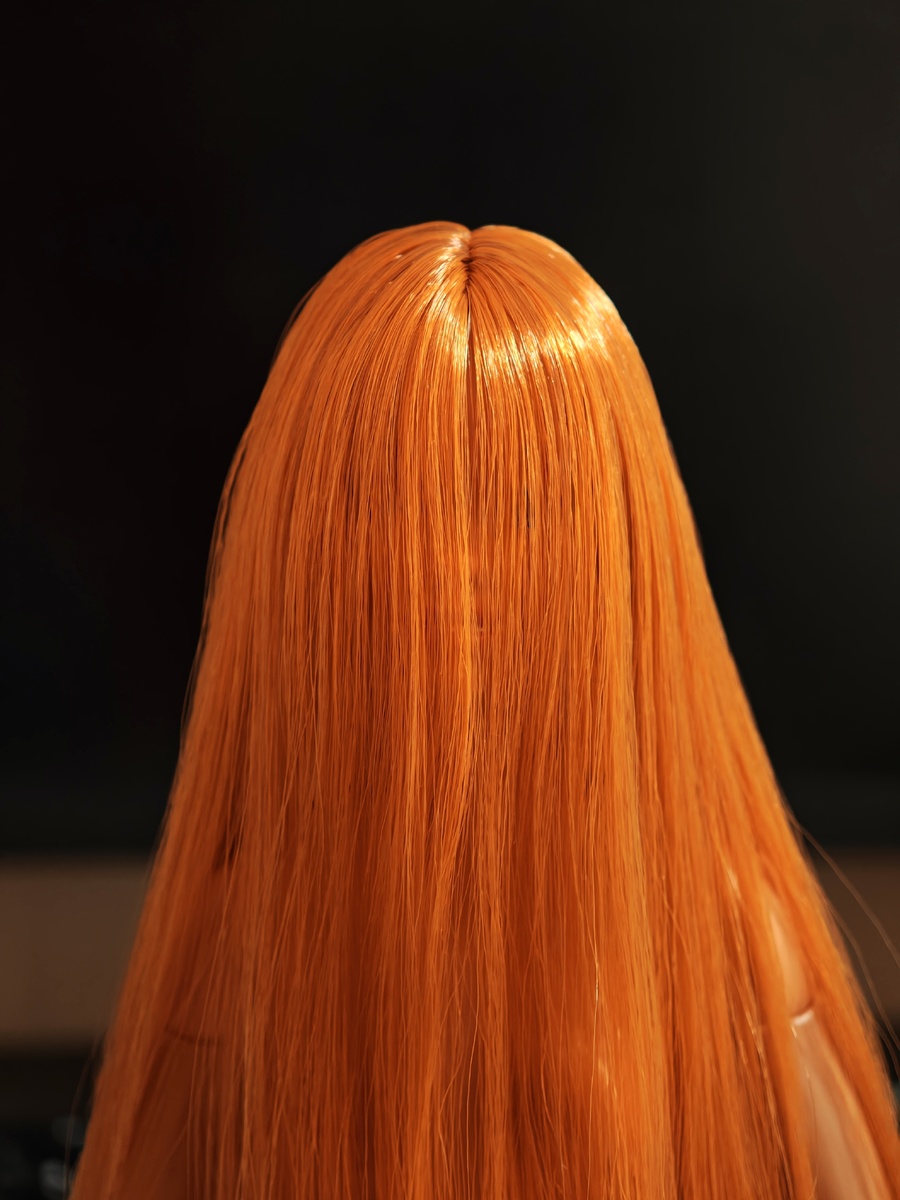 Подготовительный этап стржики – укладка пробора