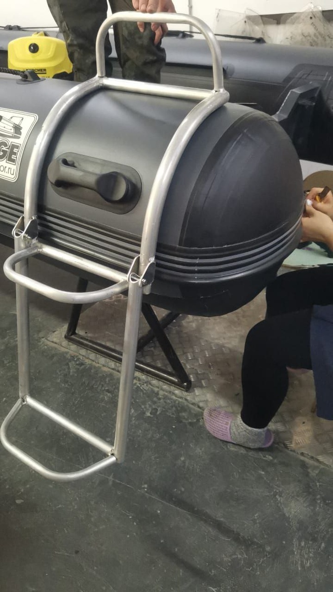 Трап для ПВХ лодки.