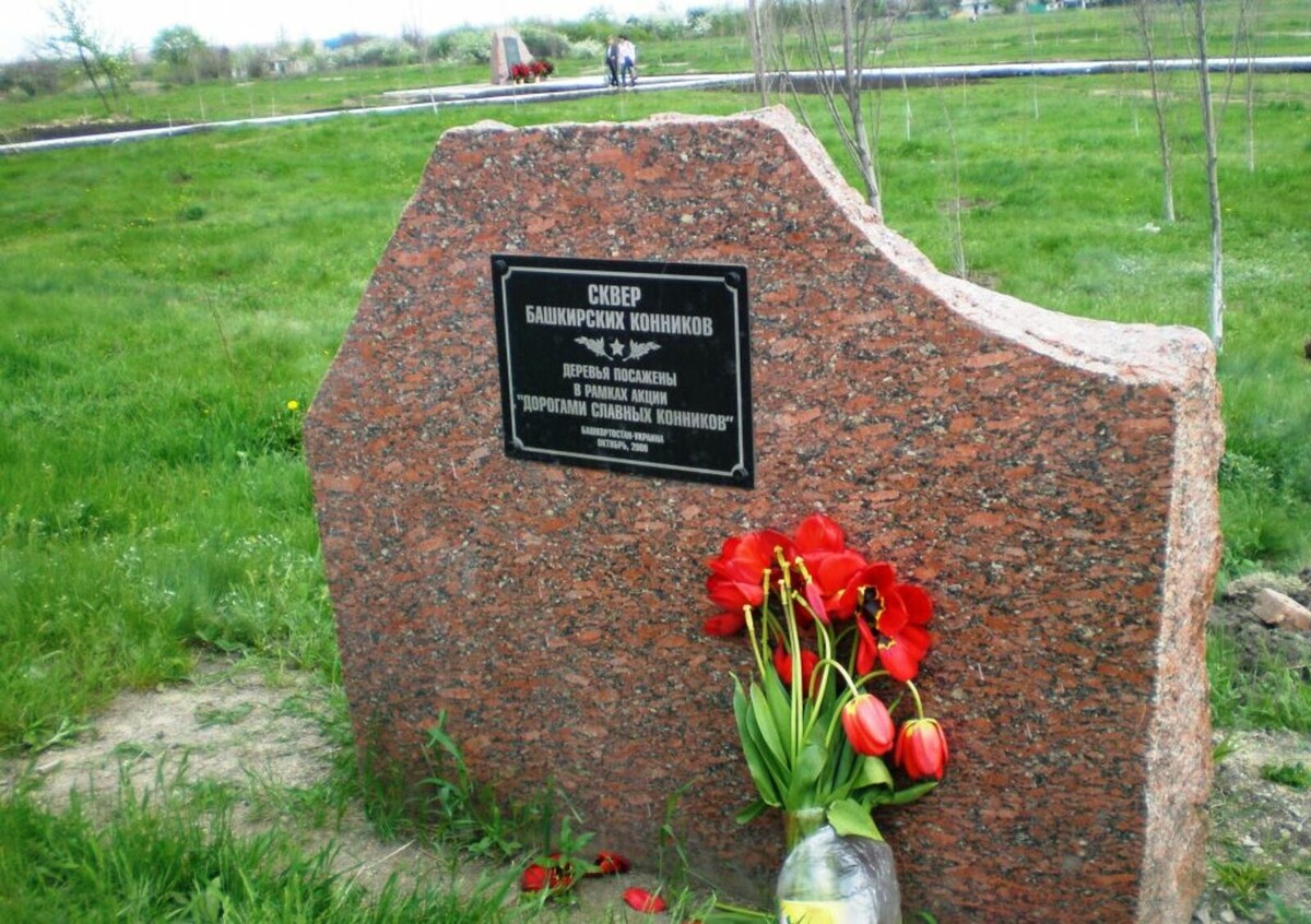 Автор проекта И. Шаяхметов в г. Петровское, Луганская область (2009 г.).Фото:Ильдар Шаяхметов