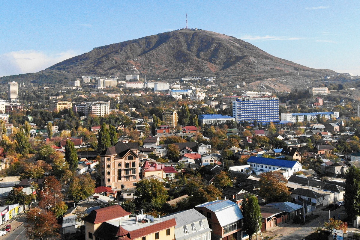    Гора Машук в Пятигорске./Денис Абрамов/РИА Новости