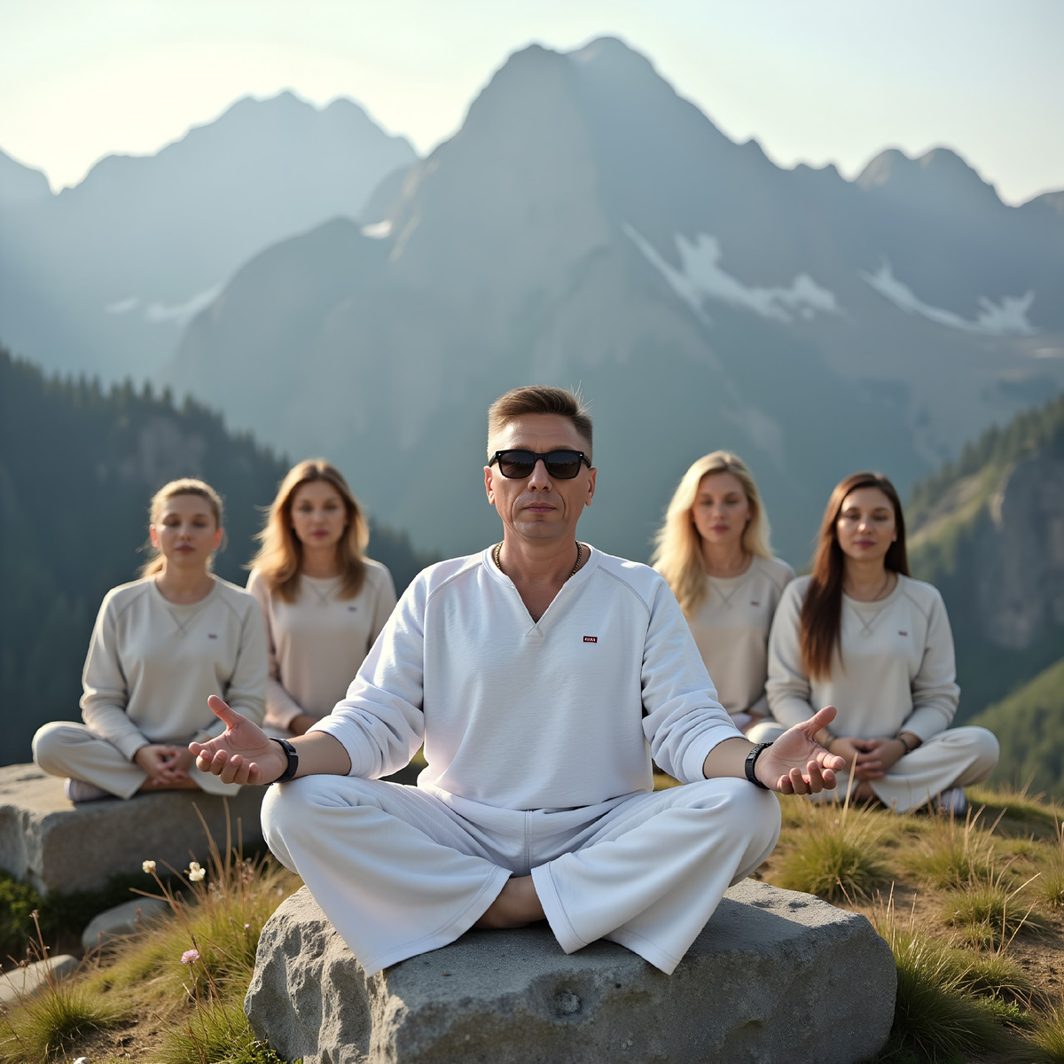 Ретриты Сергея Белова на горном Алтае 