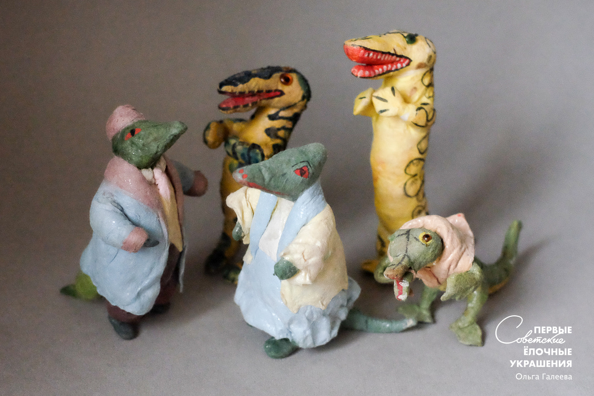 Ватные крокодилы, СССР, 30-е годы