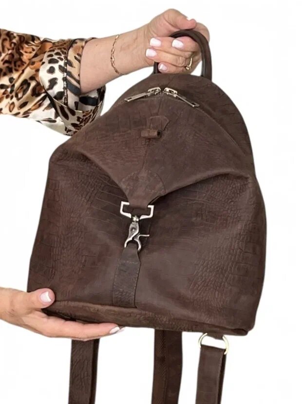 Кожаный рюкзак "Данди-22". Ателье Ирины Берзиной.