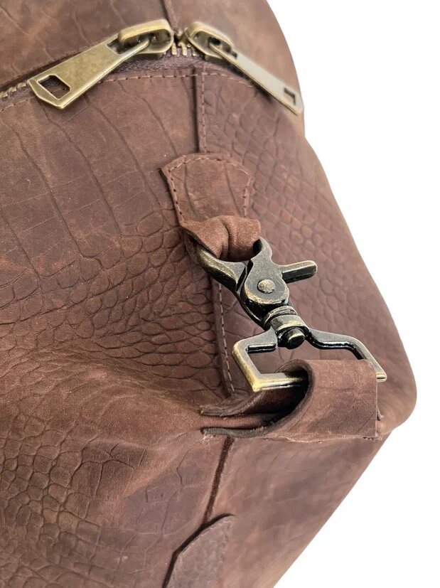 Кожаный рюкзак "Данди-22". Ателье Ирины Берзиной. Смотри галерею.