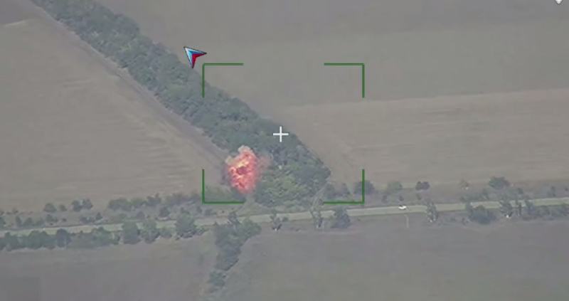    Скриншот видео: t.me/RVvoenkor/100747