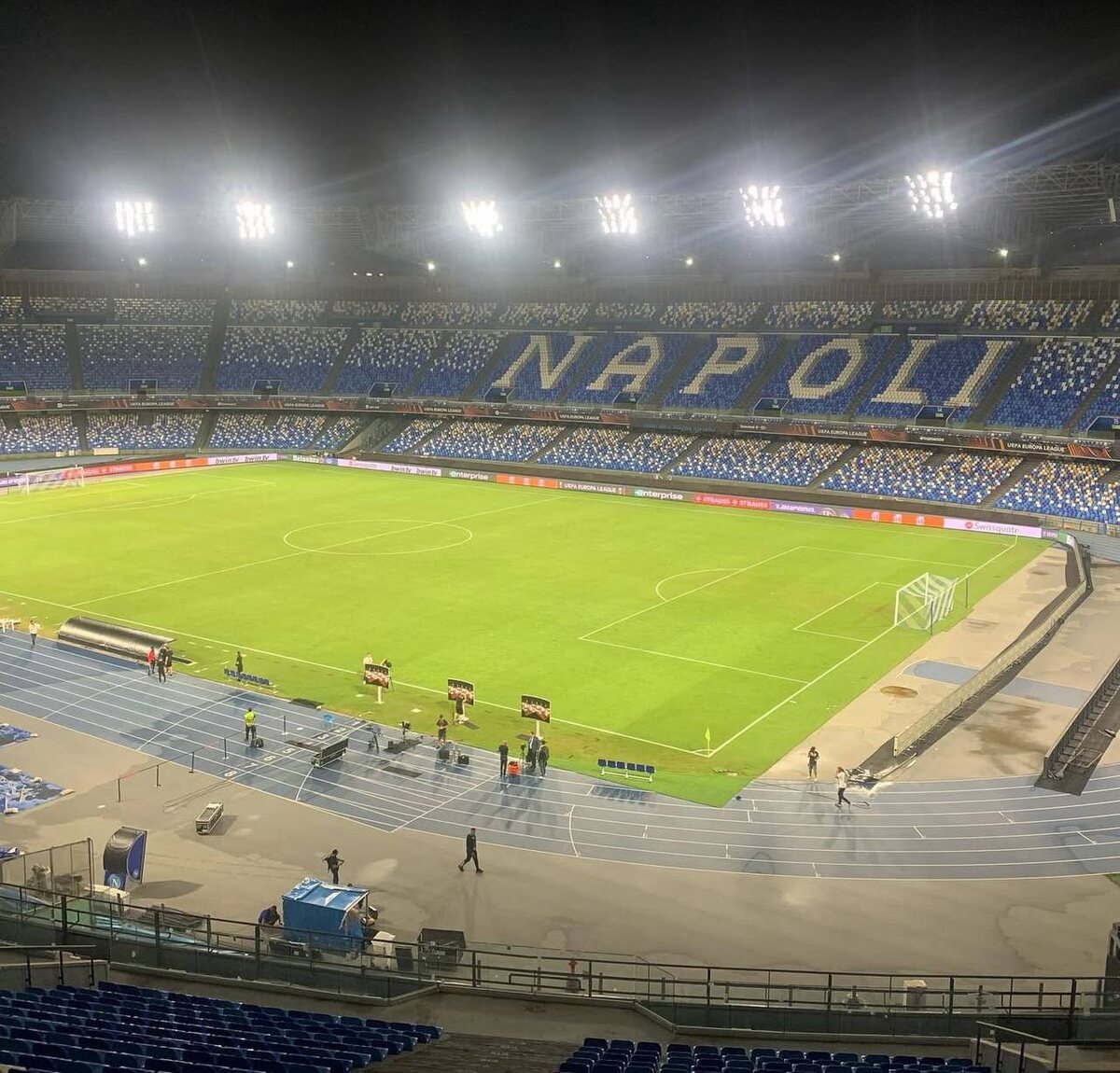 30 сентября 2021 в Неаполе встречались местный «Наполи» и московский «Спартак»