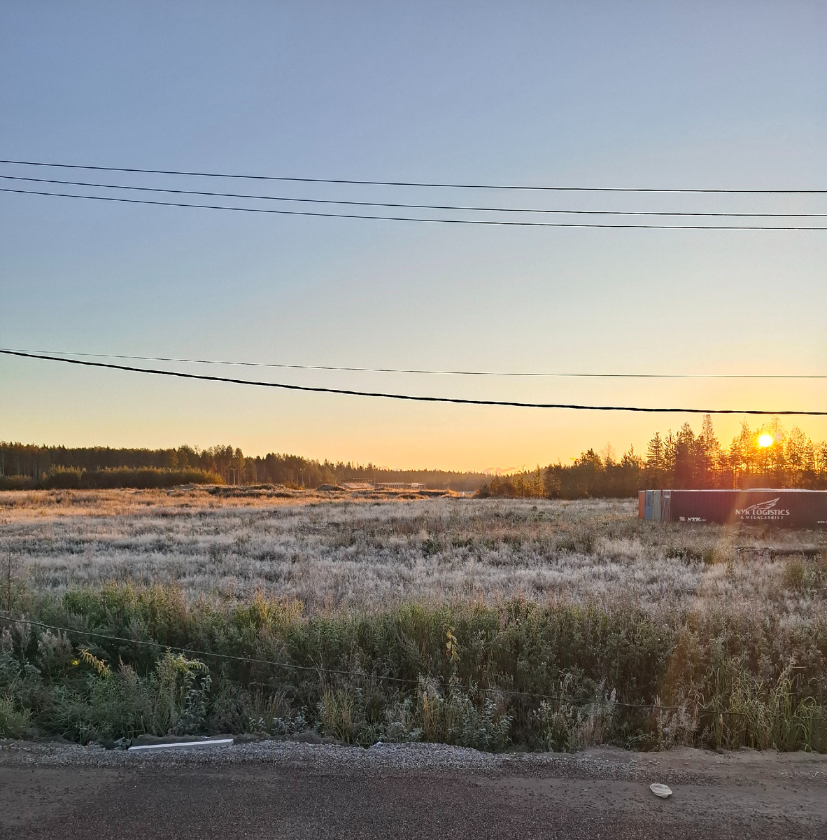 Морозно-рабочие пейзажи