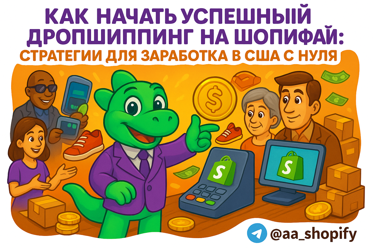    Как начать успешный дропшиппинг на Шопифай: стратегии для заработка в США с нуля aa_ecom