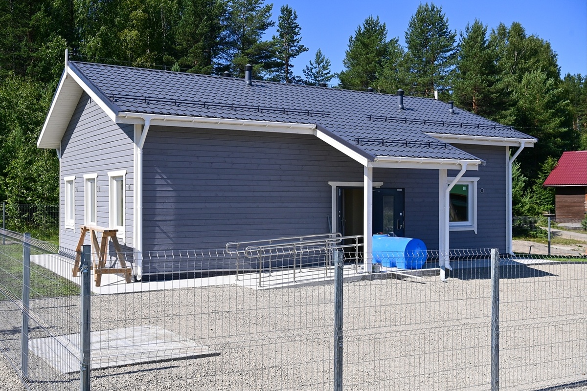    ФАП в поселке Матросы. Фото: «Республика» / Сергей Юдин