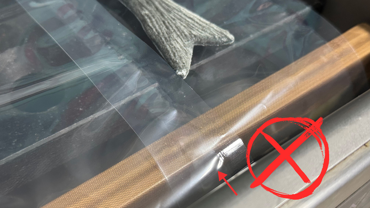 Неверное расположение "пакет на пакет" при запайке