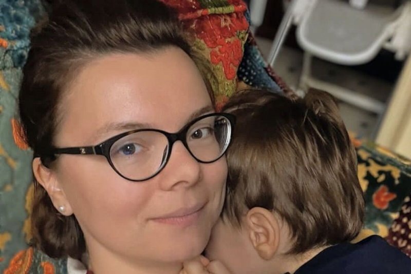     Татьяна Брухунова с сыном. Фото: m.5-tv.ru.