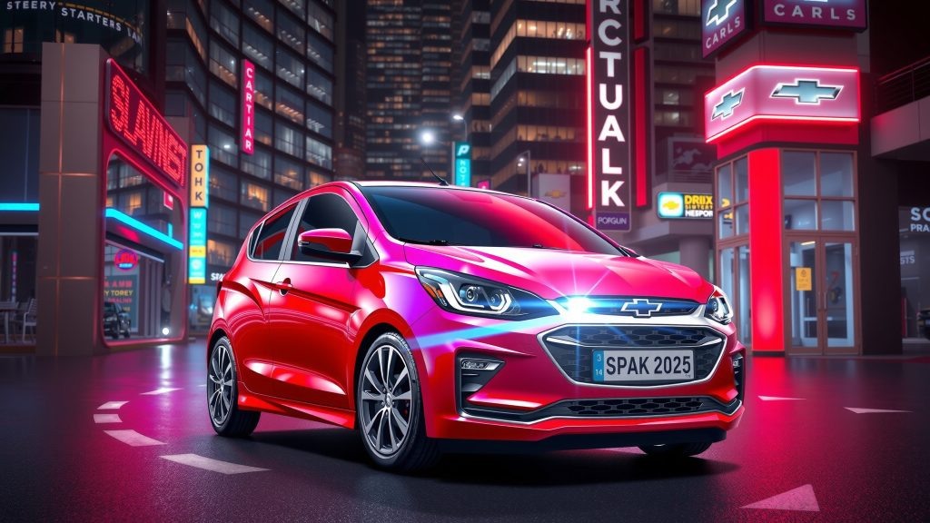    Chevrolet Spark 2025: Почему городской малыш так популярен