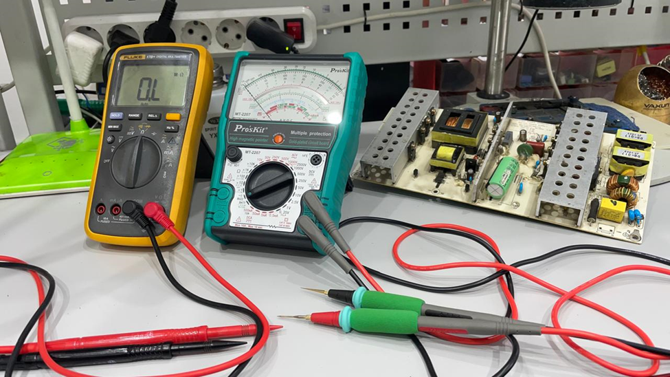Измерение и диагностика электронной платы