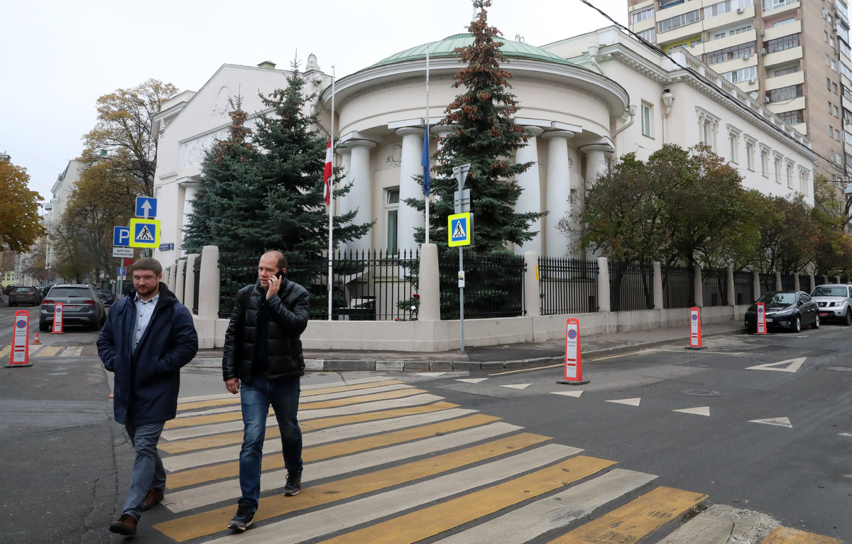   Здание Посольства Австрии  Сергей Фадеичев/ТАСС