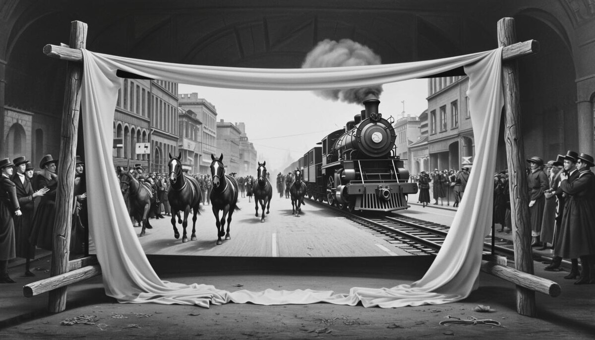 В этот знаменательный день мир впервые познакомился с волшебством кино!