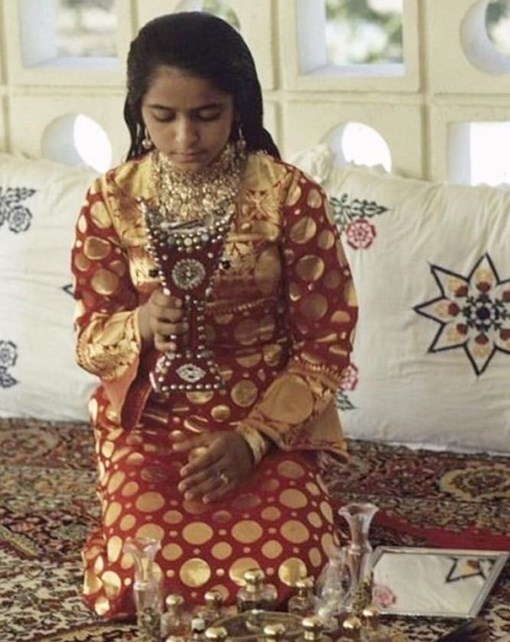 Предположительно шейха Хинд в юности