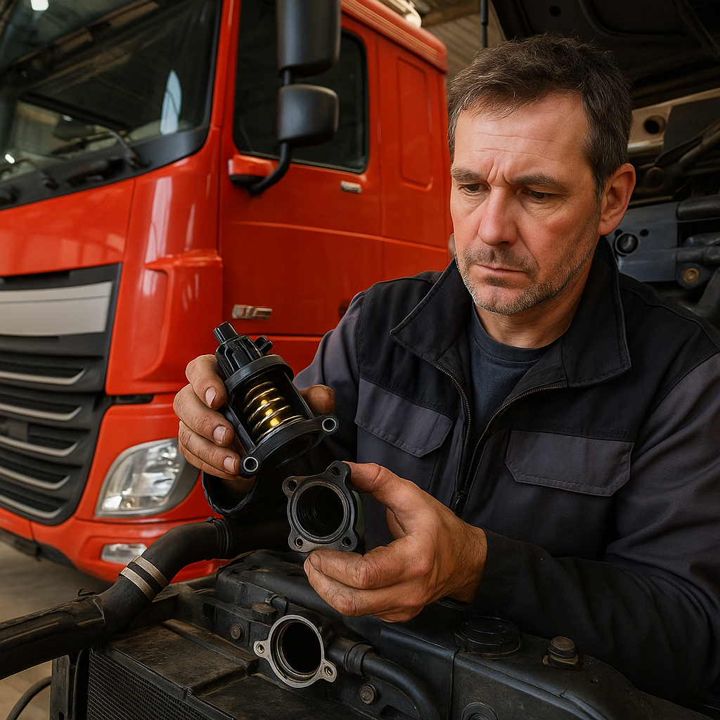    Замена термостата DAF XF106 (MX-13): 6 роковых ошибок, приводящих к P0128, лишним регенерациям и возвратам admin