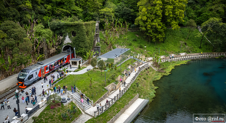 Туристический поезд «Диоскурия»