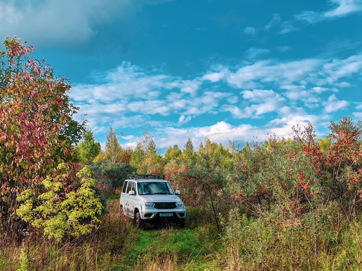 В окрестностях озер очень живописно