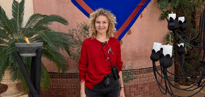    Мария Широкова, тележурналист Александра Кулига