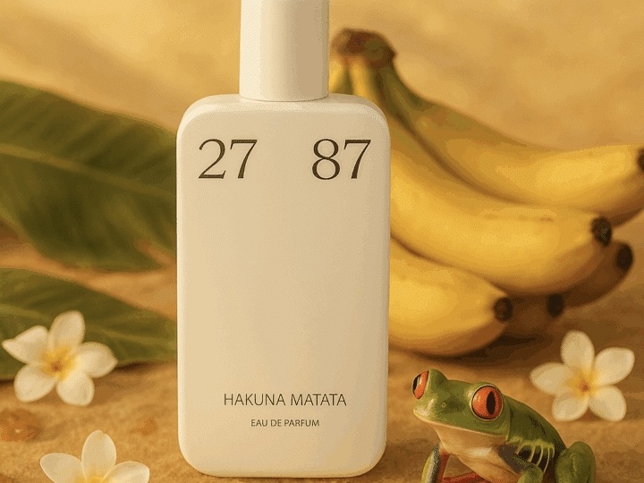 Мой первый банановый парфюм. Новинка 2025 года от бренда 27 87 - Hakuna Matata