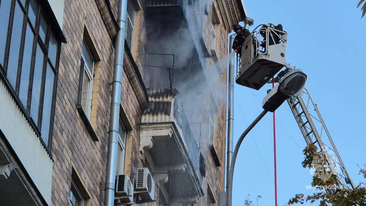    Фото: Telegram / МЧС Москвы