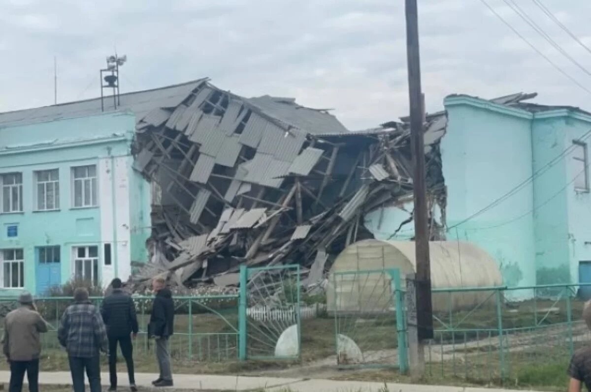    Разрушенную школу №5 в Татарске решено не восстанавливать