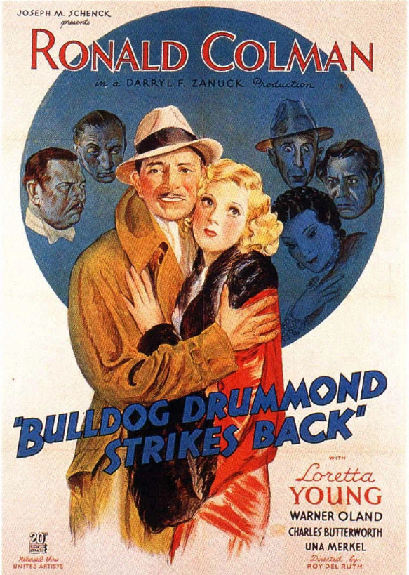 Кадр из фильма «Ответный ход Бульдога Драммонда» (1934)