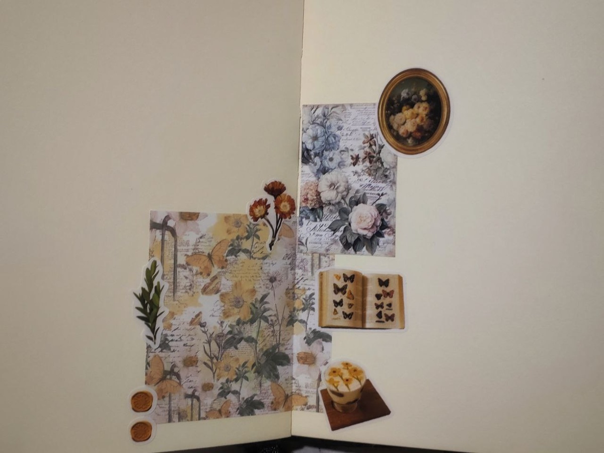 Незаполненный разворот из моего личного дневника