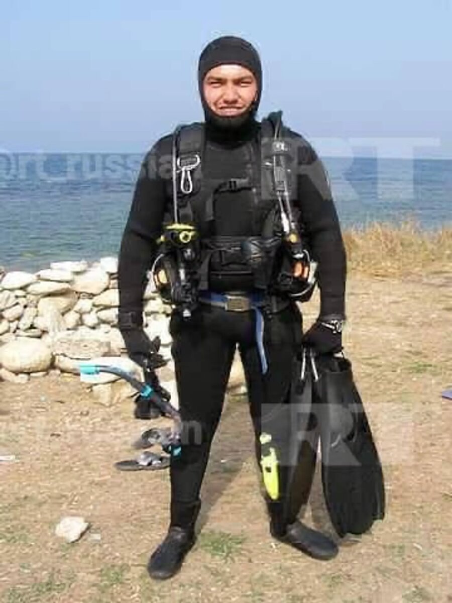Украинский дайвер Владимир З © Photo : соцсети