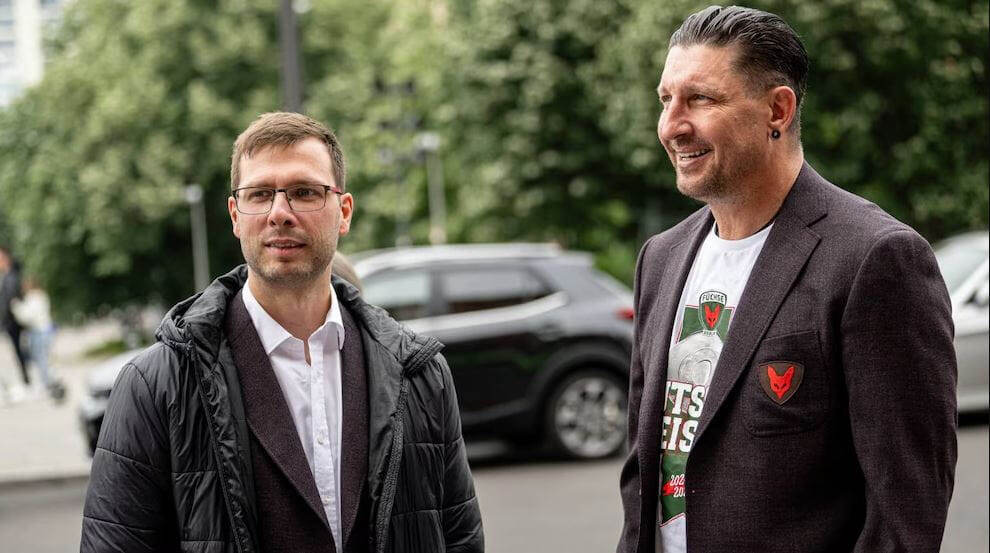    Опальный тандем: Ярон Зиверт (слева) и Штефан Кречмар