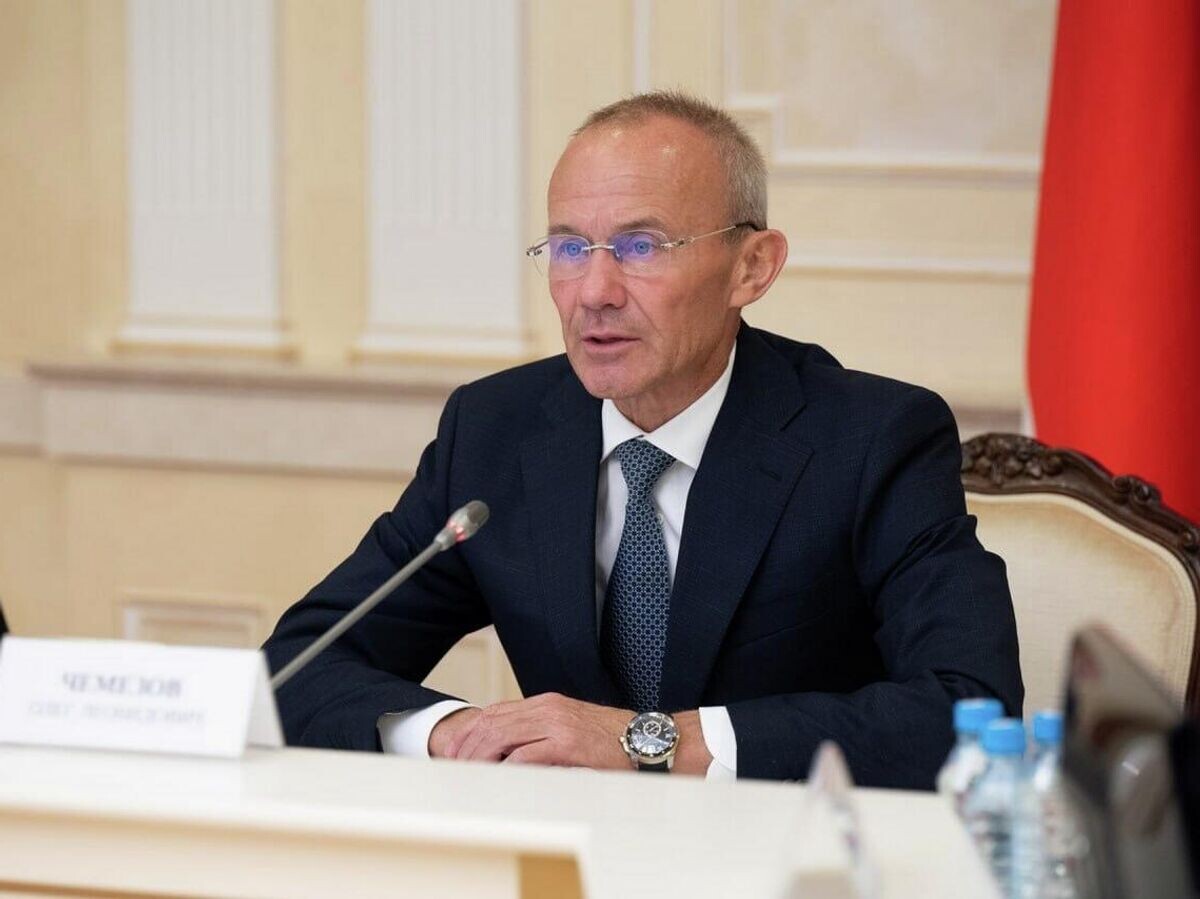    Олег Чемезов© Фото : Свердловская область/Telegram