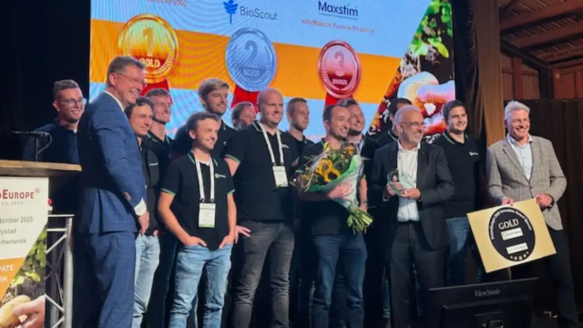 Фото: agrartechnik.chНа выставке Potato Europe 2025 три проекта были отмечены наградами за инновации