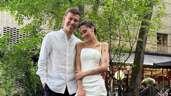    Карина Истомина и Федор Смолов, фото: соцсети