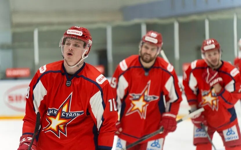    Хоккеисты «Ижстали» победили «Рязань-ВДВ» в Ижевске