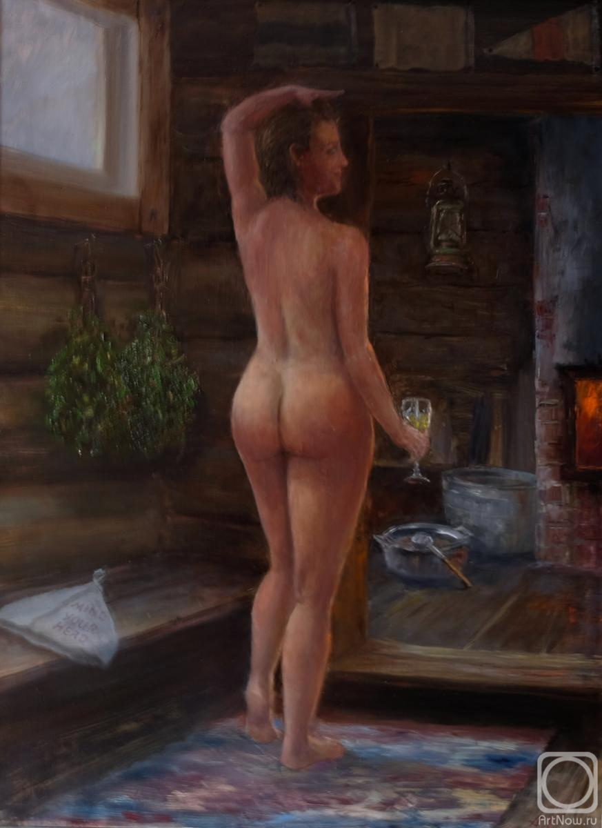 © Алексей Соловьев. Mind your head (Берегите голову). Холст, масло. 80 x 60см. 2024 г.