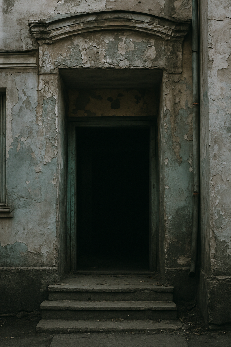Заброшенный подъезд с тусклым светом — место, которое обходят жильцы