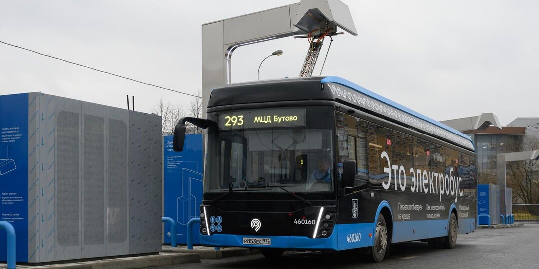 Электробусное движение столицы России.