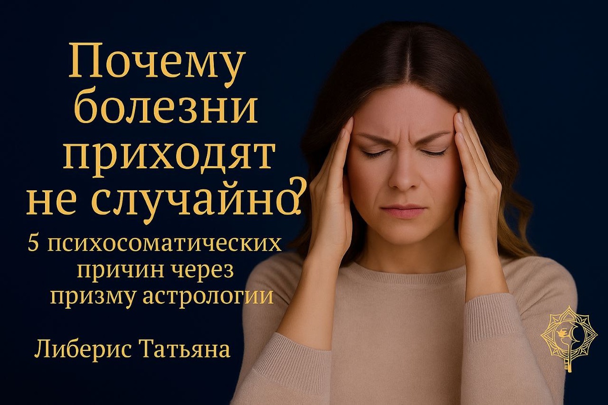 Вы думали, что болезнь — это случайность? На самом деле тело всегда говорит. 5 причин, которые врачи редко учитывают, но они видны в вашей карте рождения.
