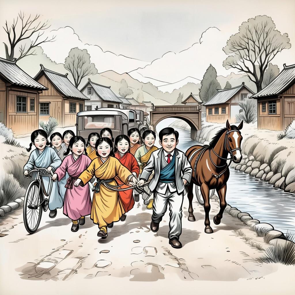 Так местные девушки выражают свой интерес.