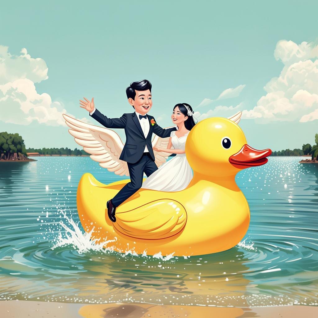 В древней Корее жениху нужно было добраться до дома невесты верхом?