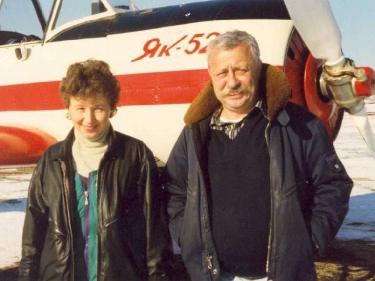 Леонид Якубович и Галина Антонова