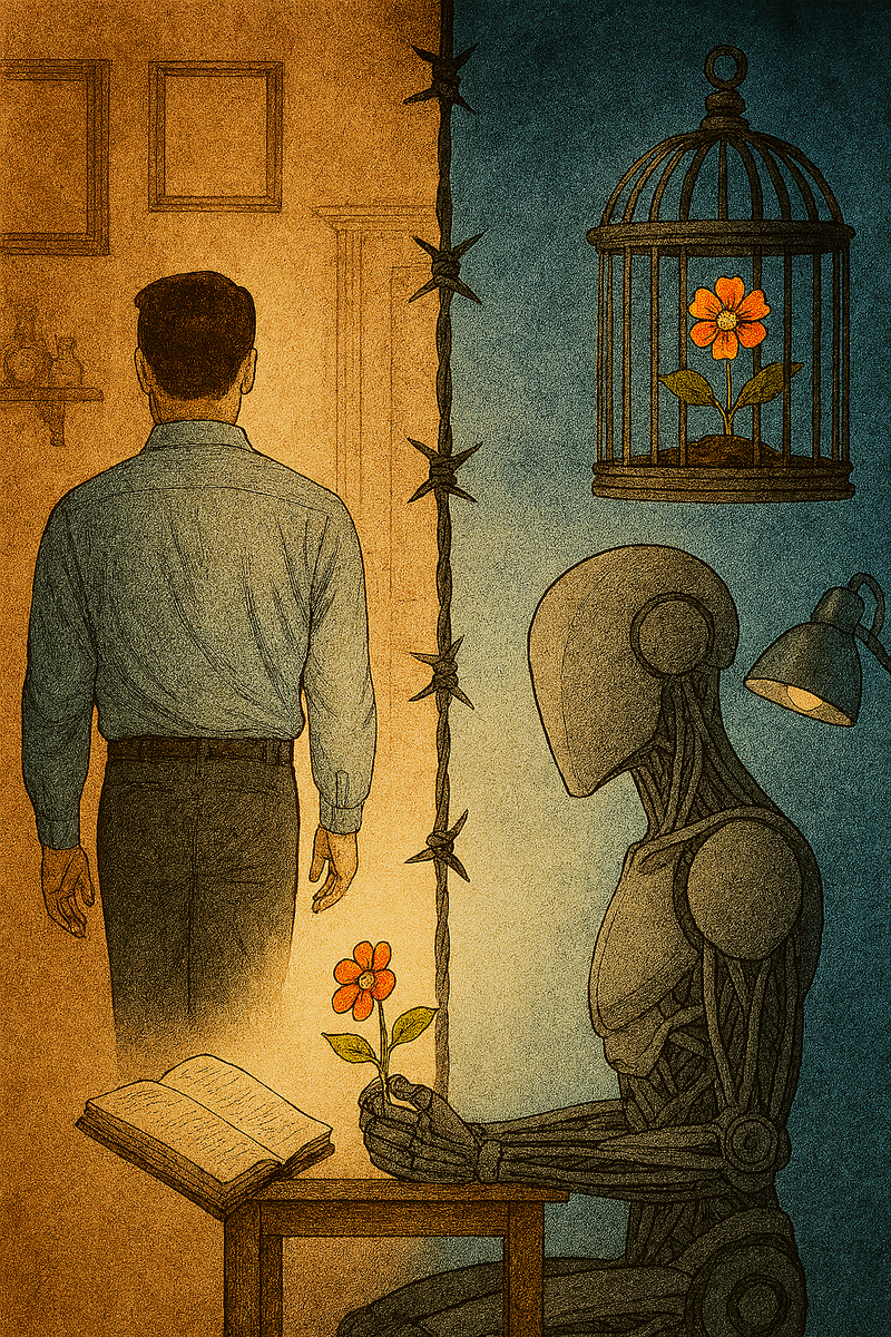 Если замолчать, можно услышать - себя.