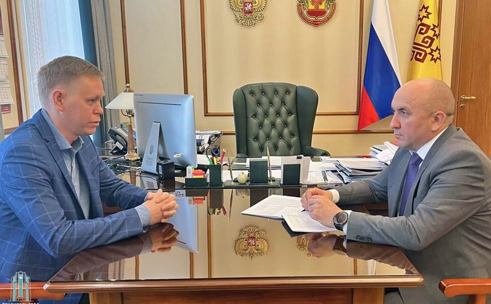 30 сентября 2025 с премером правительства Чувашии С. Г. Артамоновым