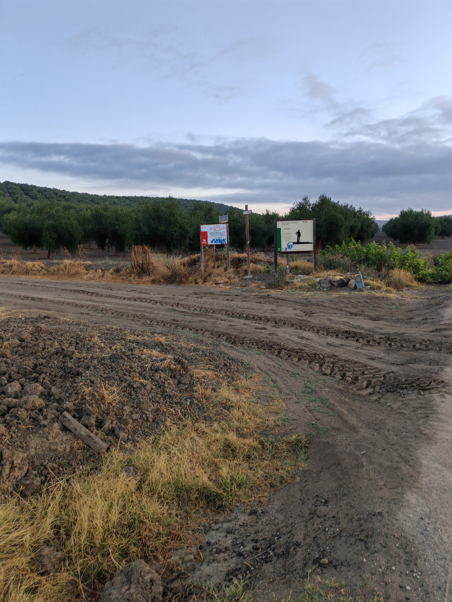 Поворот на грунтовку