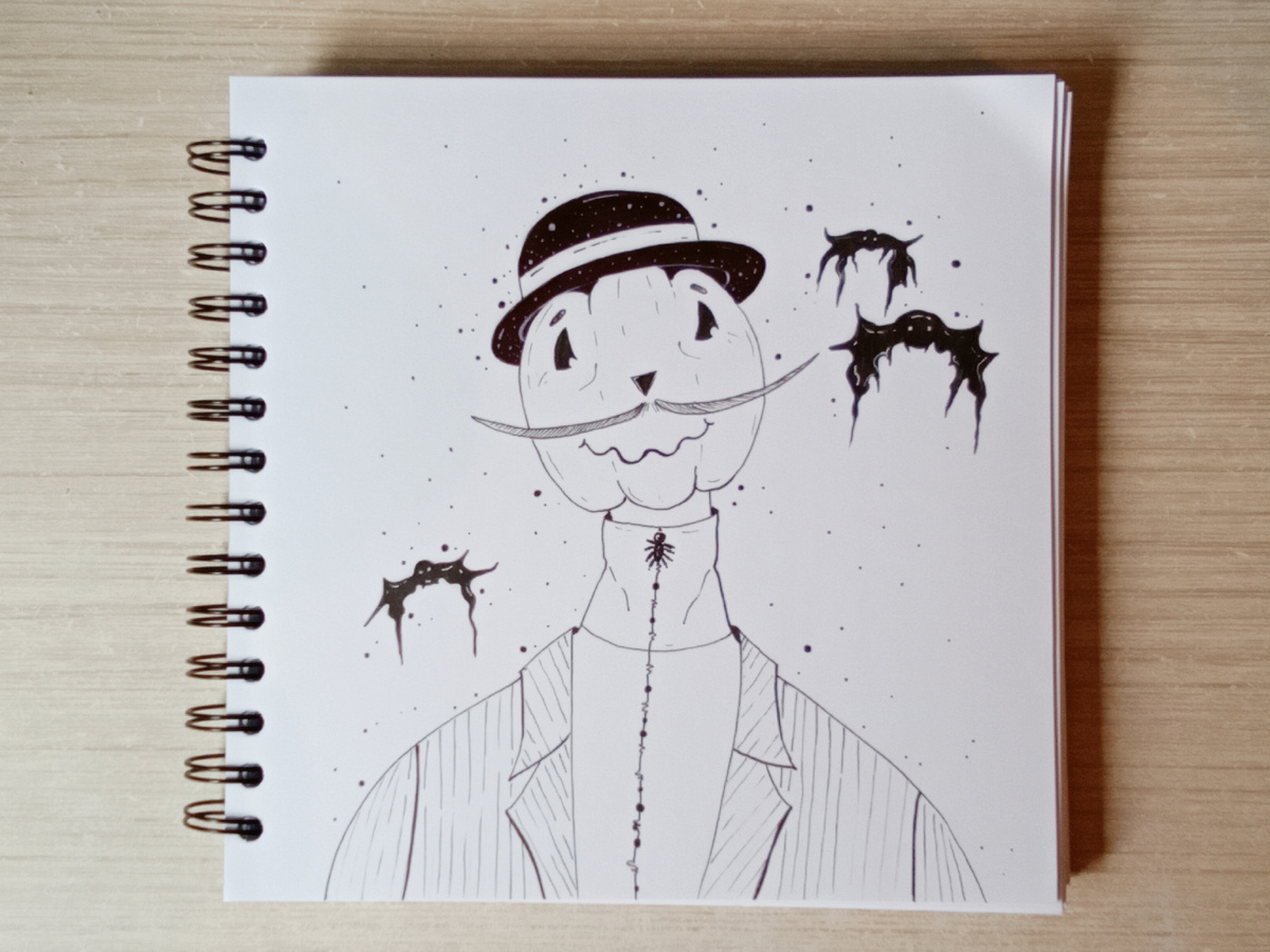 Инктобер 2025 - усы