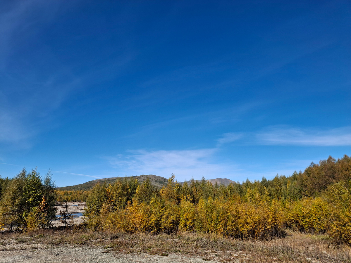 Начало осени в верховьях Олы.