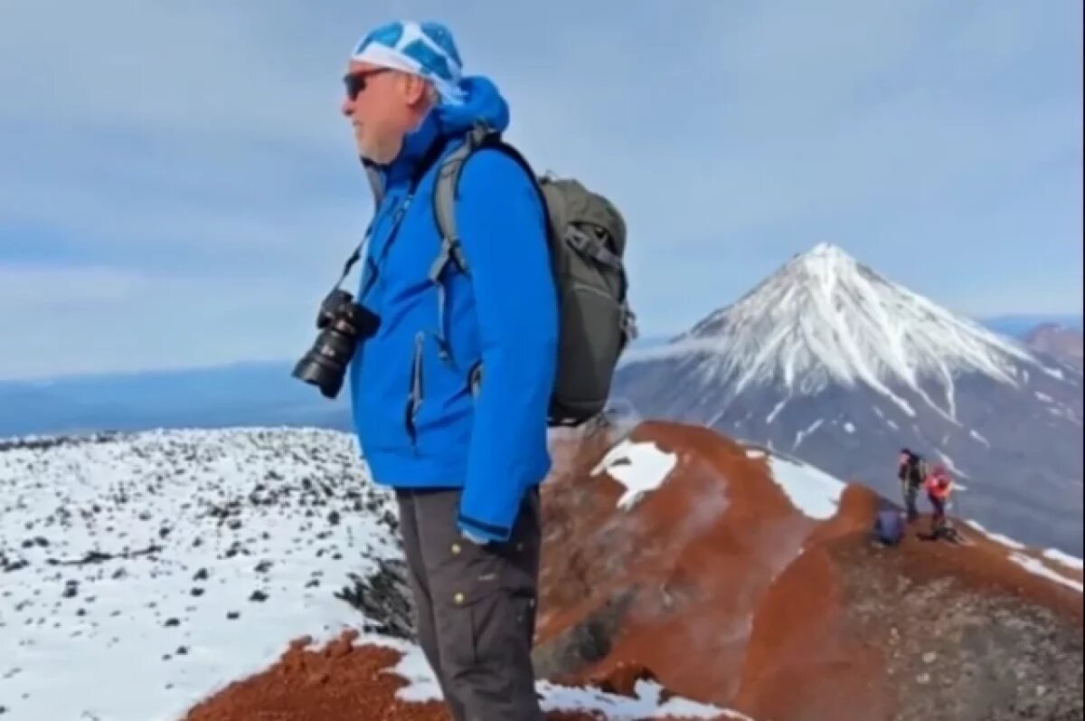    Евгений Касперский восхитился видом с камчатских вулканов