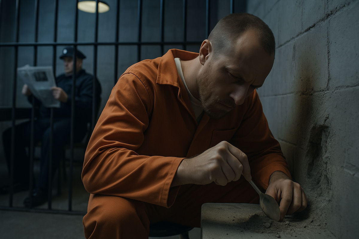 Читайте далее, если хотите узнать, на что способен человеческий ум, когда его загоняют за решётку.