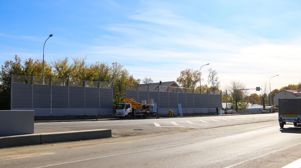    Строящаяся развязка на Змеиногорском тракте. Сентябрь 2025 года. Источник: Виталий Барабаш/"Толк"